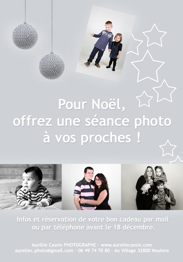 cadeau noel, aurélie cassin, cadeau photo noel, seance photo noel